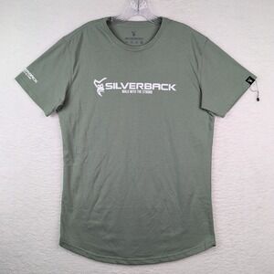 Silverback Men's Short Sleeve Graphic Redemption T-Shirt EJ3 Green Size Large
